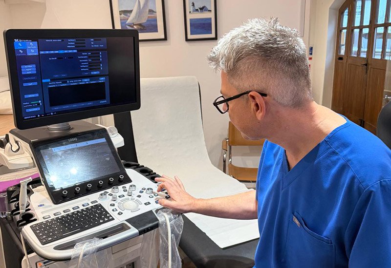 ultrasound guided cryosurgery